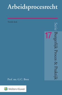 Arbeidsprocesrecht - G.C. Boot