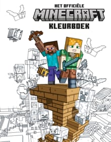 Het officiële Minecraft kleurboek -  Diverse auteurs