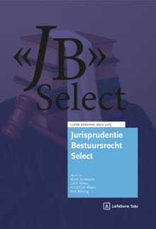 Jurisprudentie bestuursrecht select - 2025 - 