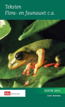 Teksten Flora- en faunawet - 2011 - L. Boerema