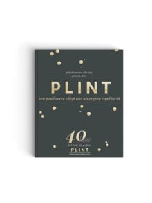 Plint Jubileumboek 40 jaar Plint - 