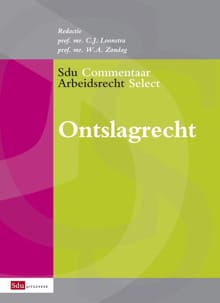 Sdu Commentaar arbeidsrecht Select, Ontslag - 