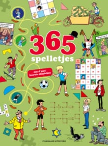 365 spelletjes met al jouw favoriete stripfiguren -  Hec Leemans, Willy Vandersteen, ...