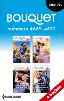 Bouquet e-bundel nummers 4669 - 4672 - Caitlin Crews, Lynne Graham, ...