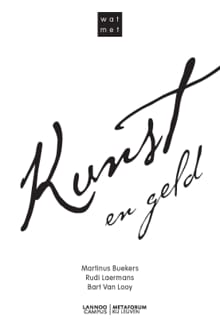 Kunst & geld - Martinus Buekers, Rudi Laermans, ...