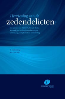 Herziening van de zedendelicten? - K. Lindenberg, A.A. van Dijk