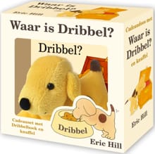Cadeauset met Waar is Dribbel en knuffel - Eric Hill