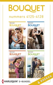 Bouquet e-bundel nummers 4125 - 4128 - Carol Marinelli, Kim Lawrence, ...