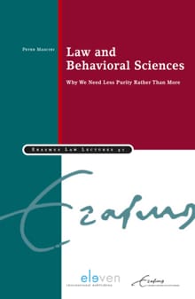 Law and behavioral sciences - Peter Mascini