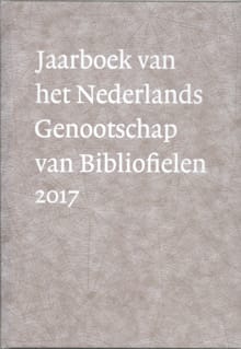 Jaarboek Nederlands Genootschap van Bibliofielen 2017 - Gerard Jaspers