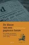 De klauw van een papieren leeuw - NIEUWENHUYSE KAREL VAN, Karel Van Nieuwenhuyse, ...