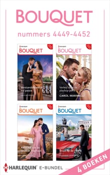 Bouquet e-bundel nummers 4449 - 4452 - Carol Marinelli, Caitlin Crews, ...