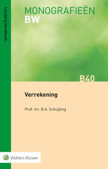Verrekening - B.A. Schuijling