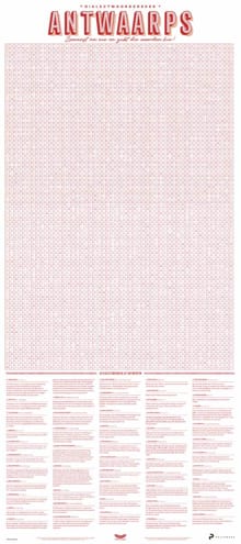 Dialectposter: ANTWERPS - Dieter Coppens, Tom Suykens