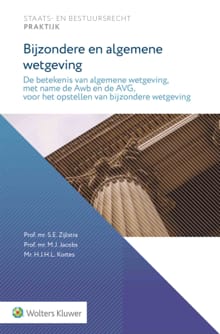 Bijzondere en algemene wetgeving - S.E. Zijlstra