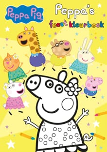 Peppa's feestkleurboek - Neville Astley