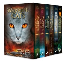 Cadeaubox warrior cats - 6 delen van serie 1 - Erin Hunter