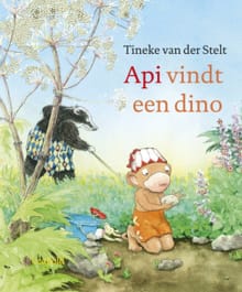 Api vindt een dino - Tineke van der Stelt, Tineke van der Stelt