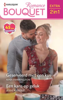 Geserveerd met een kus / Een kans op geluk - Nina Harrington, Jessica Steele