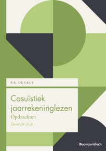Casuïstiek jaarrekeninglezen - P.R. de Geus